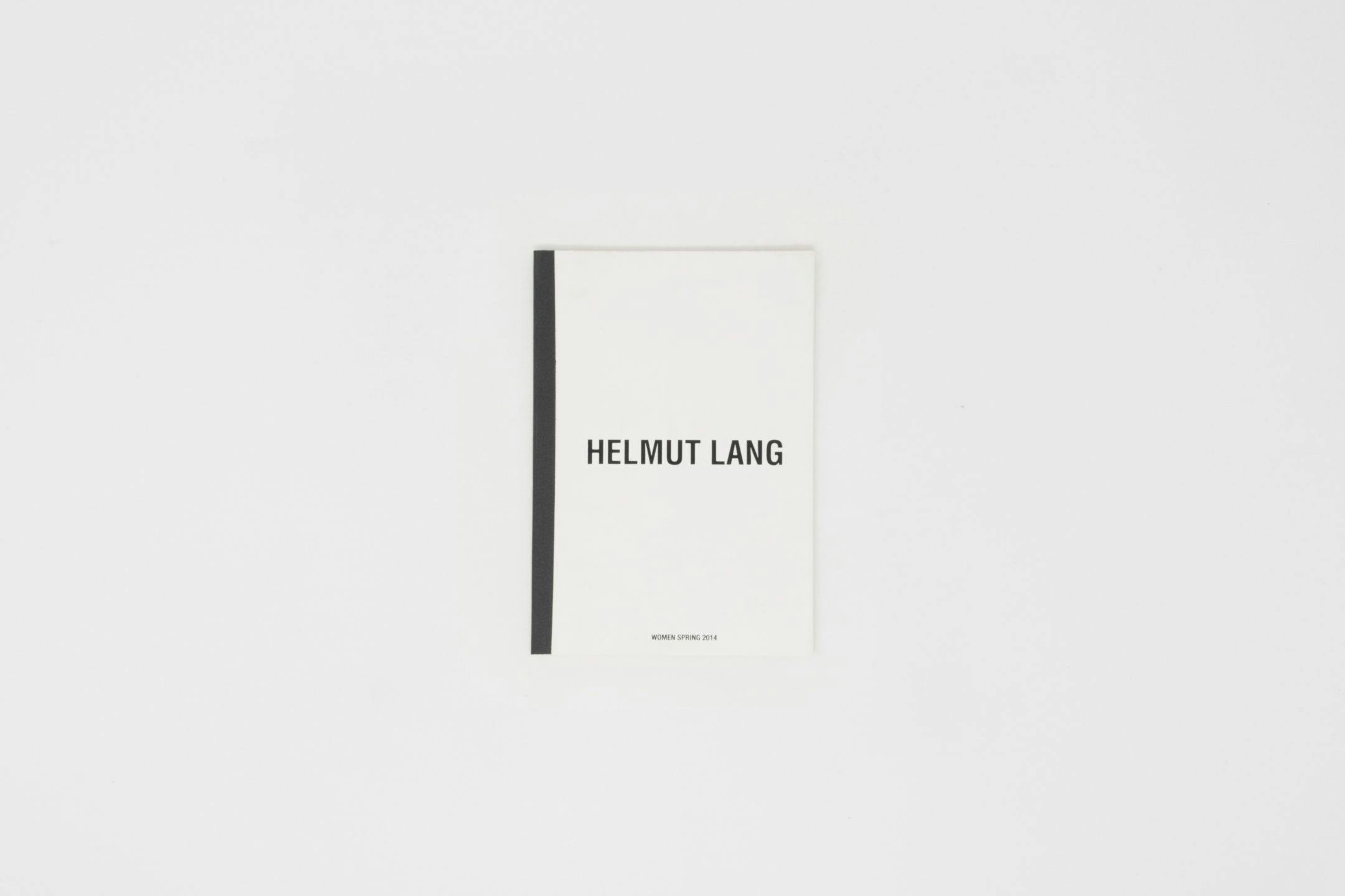 Helmut Lang AW 02-03 Postcard  International Library of Fashion Research