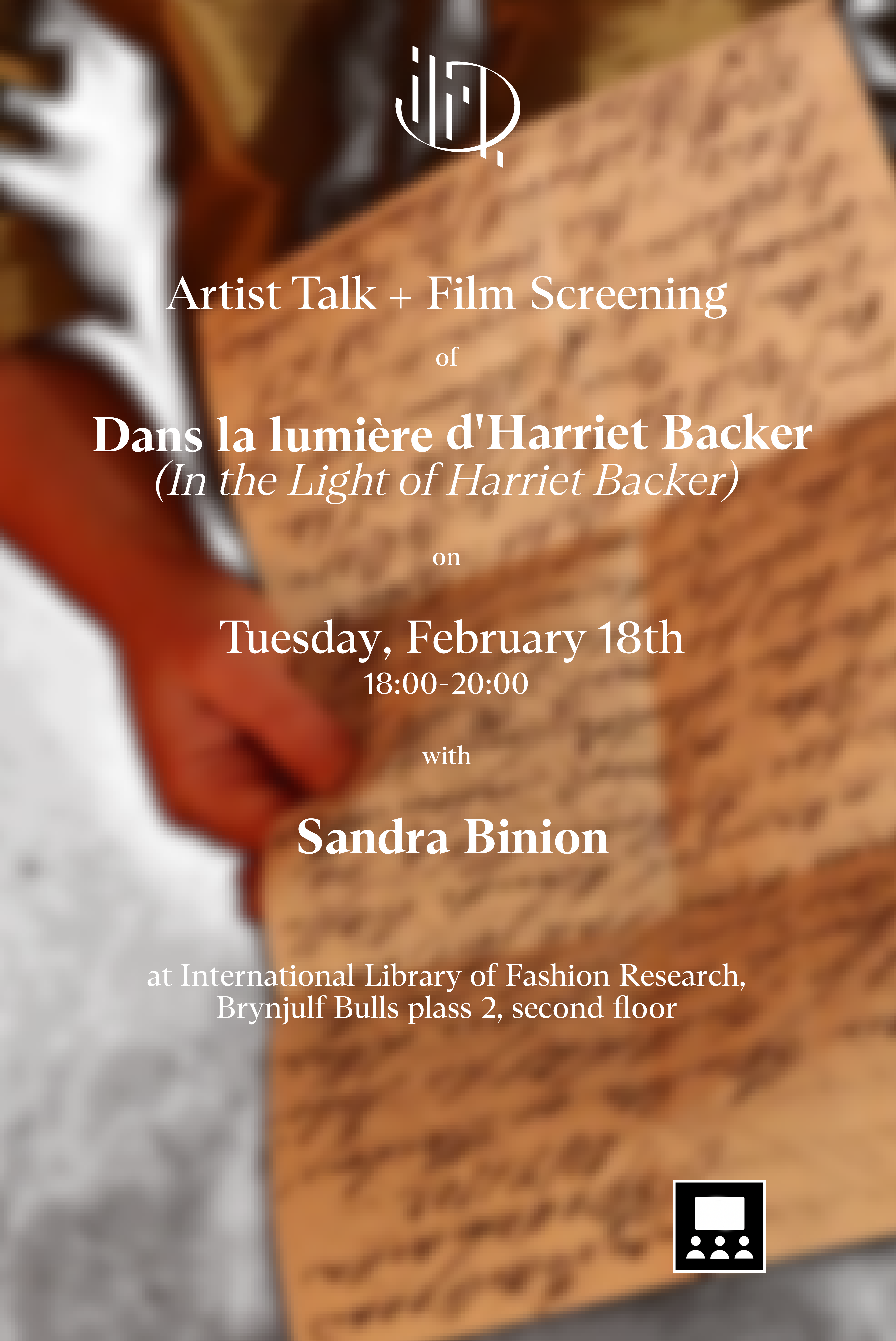 In the Light of Harriet Backer: artist talk & film screening