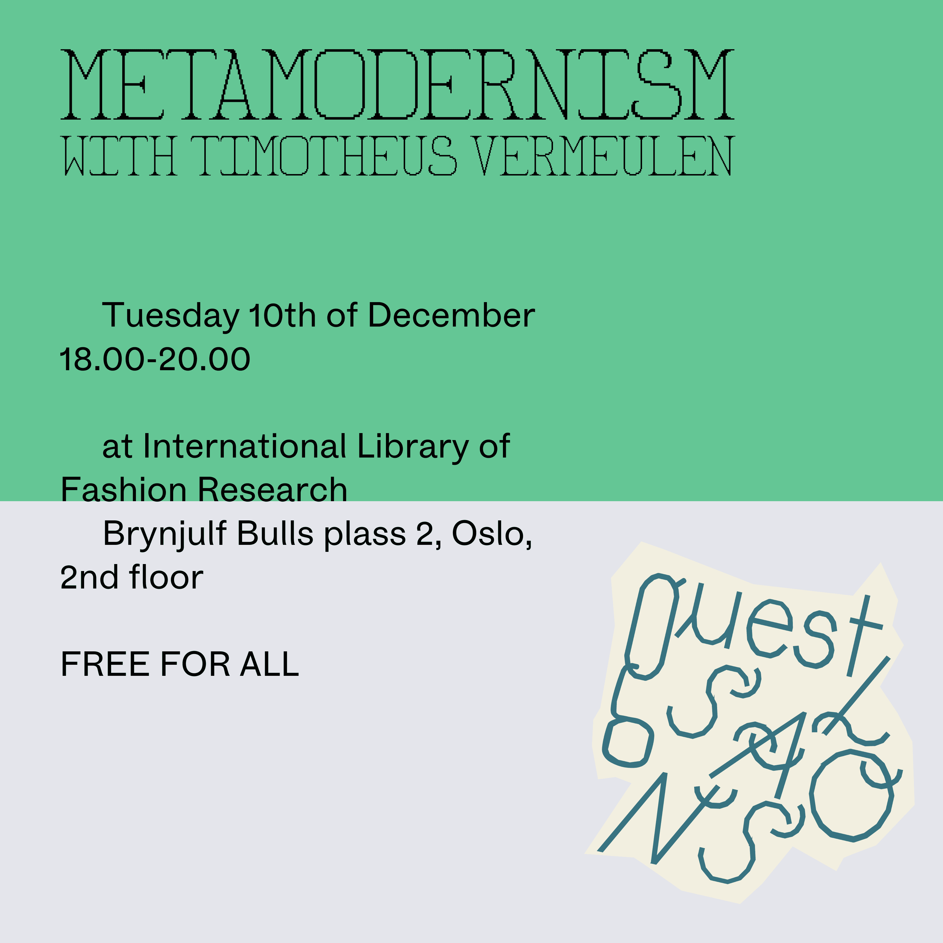 Guest Salons #11: Metamodernism