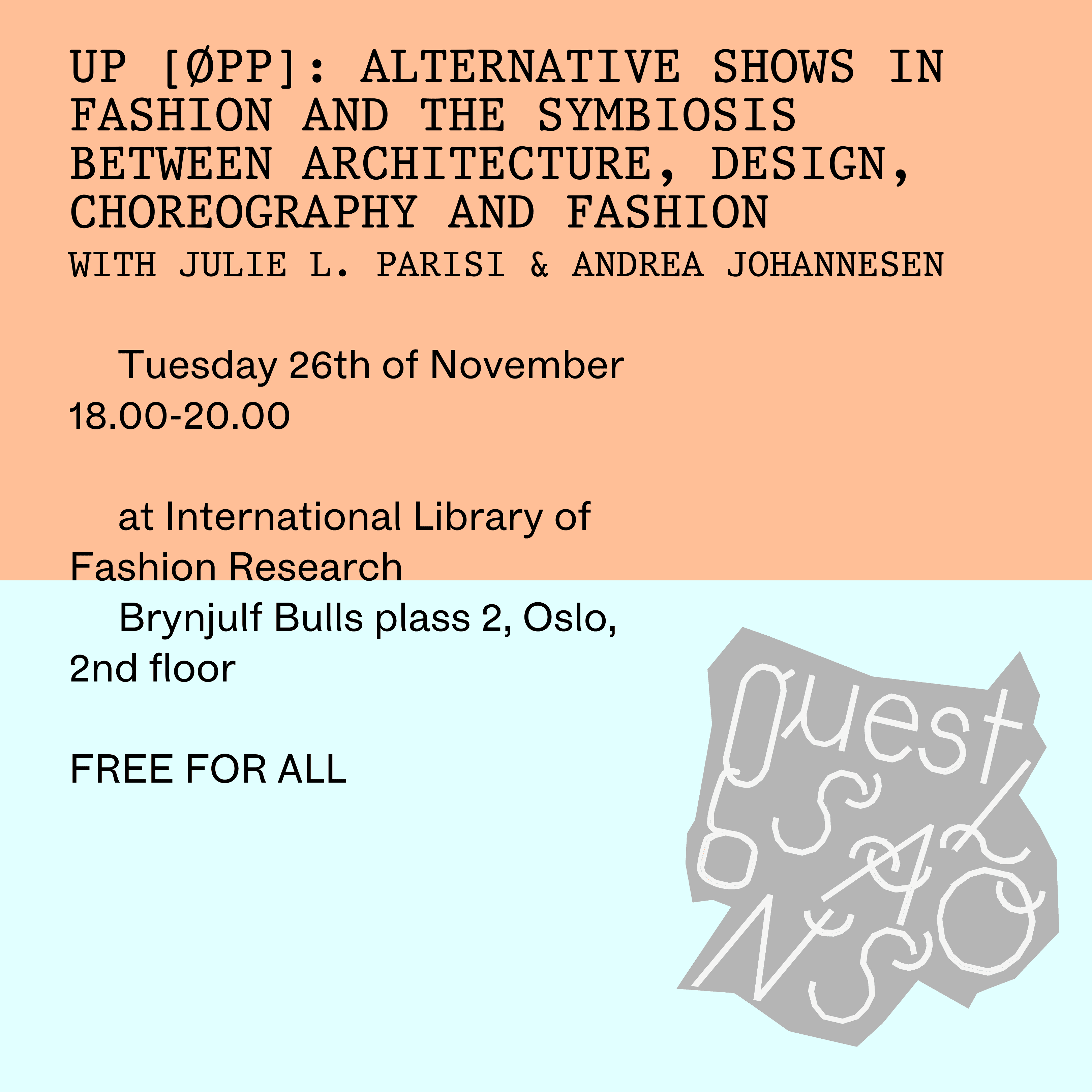 Guest Salons #10: Alternative Shows in Fashion and the Symbiosis Between Architecture, Design, Choreography and Fashion