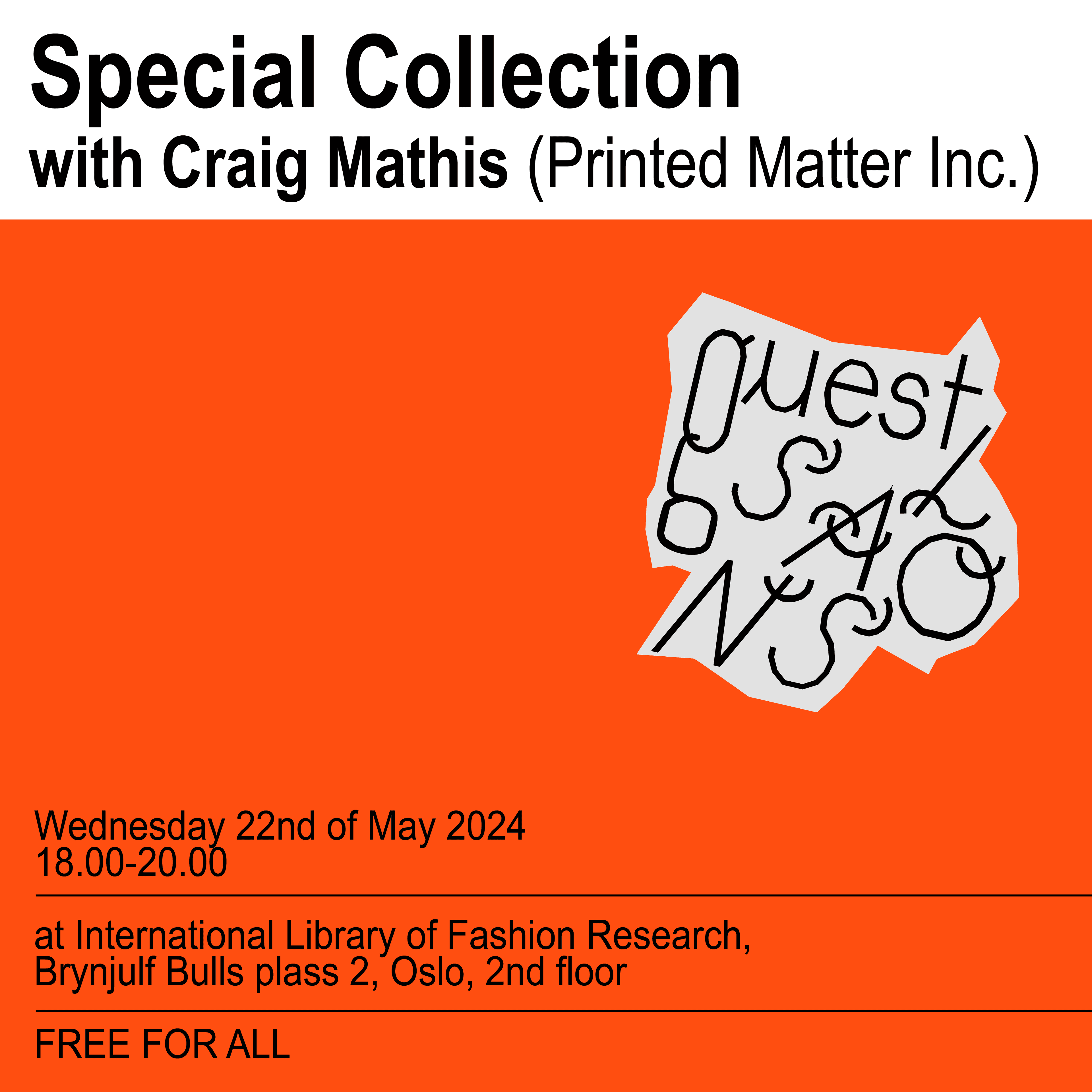 Guest Salons #8: Special Collection with Craig Mathis (Printed Matter Inc.)