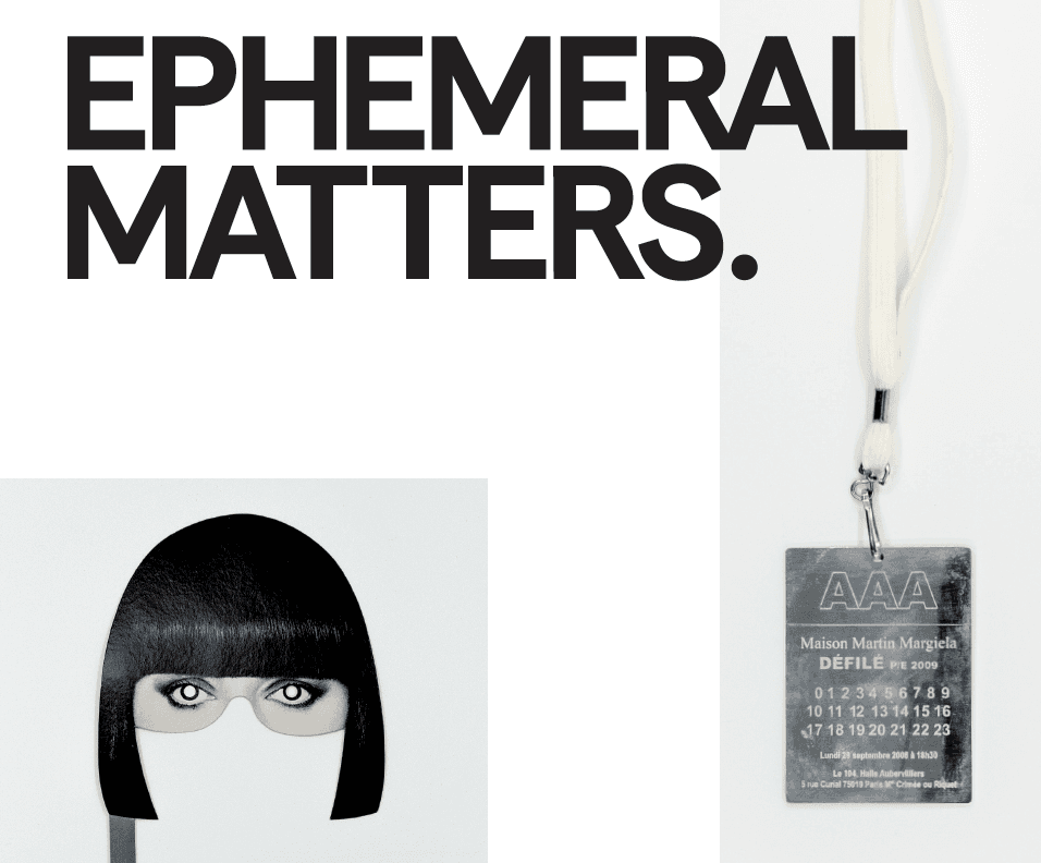 Catalogue launch: Ephemeral Matters. Into The Fashion Archive