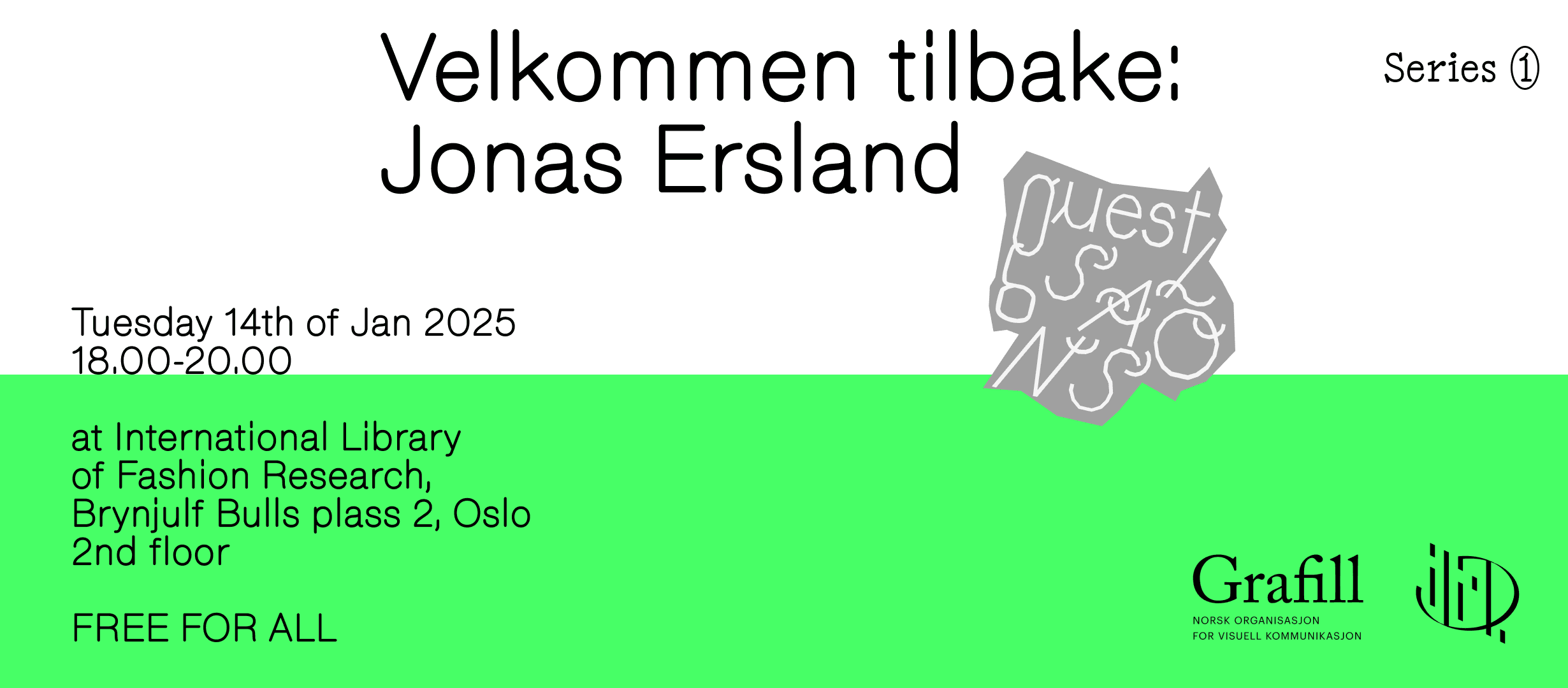 Guest Salons #13: Velkommen tilbake, Jonas Ersland!
