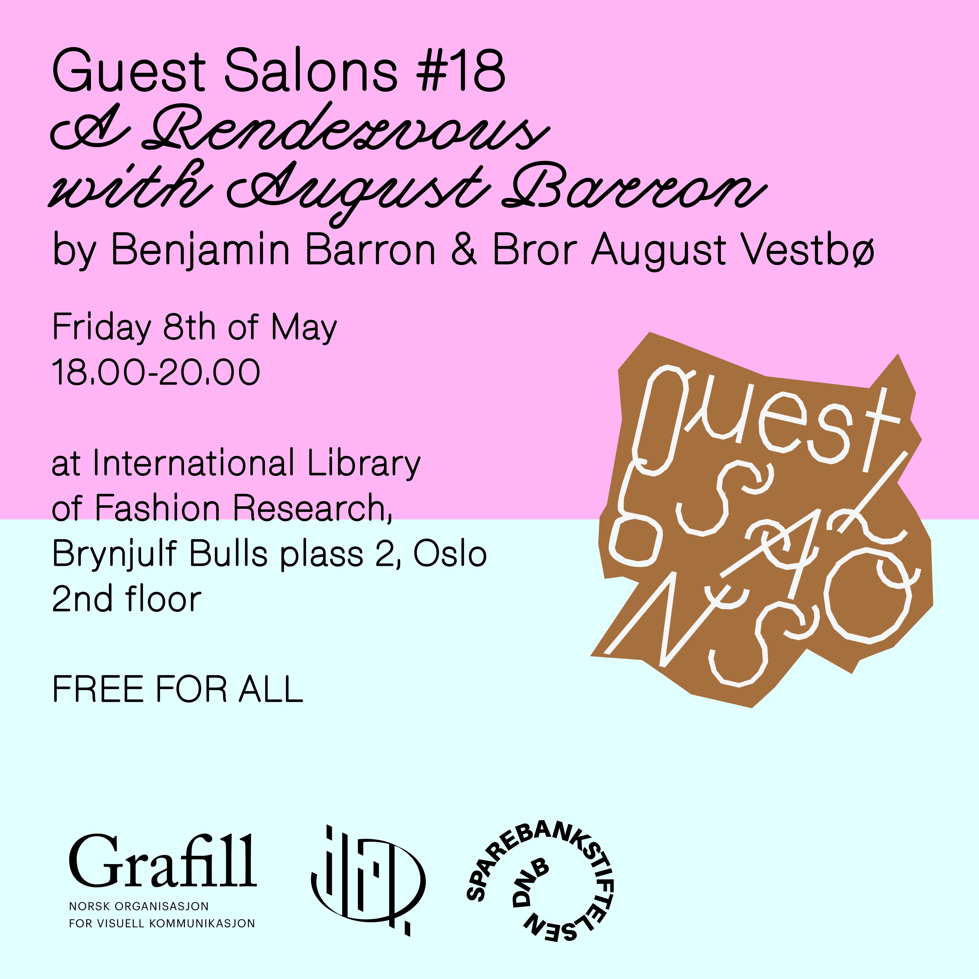Guest Salons #18: A Rendezvous with August Barron