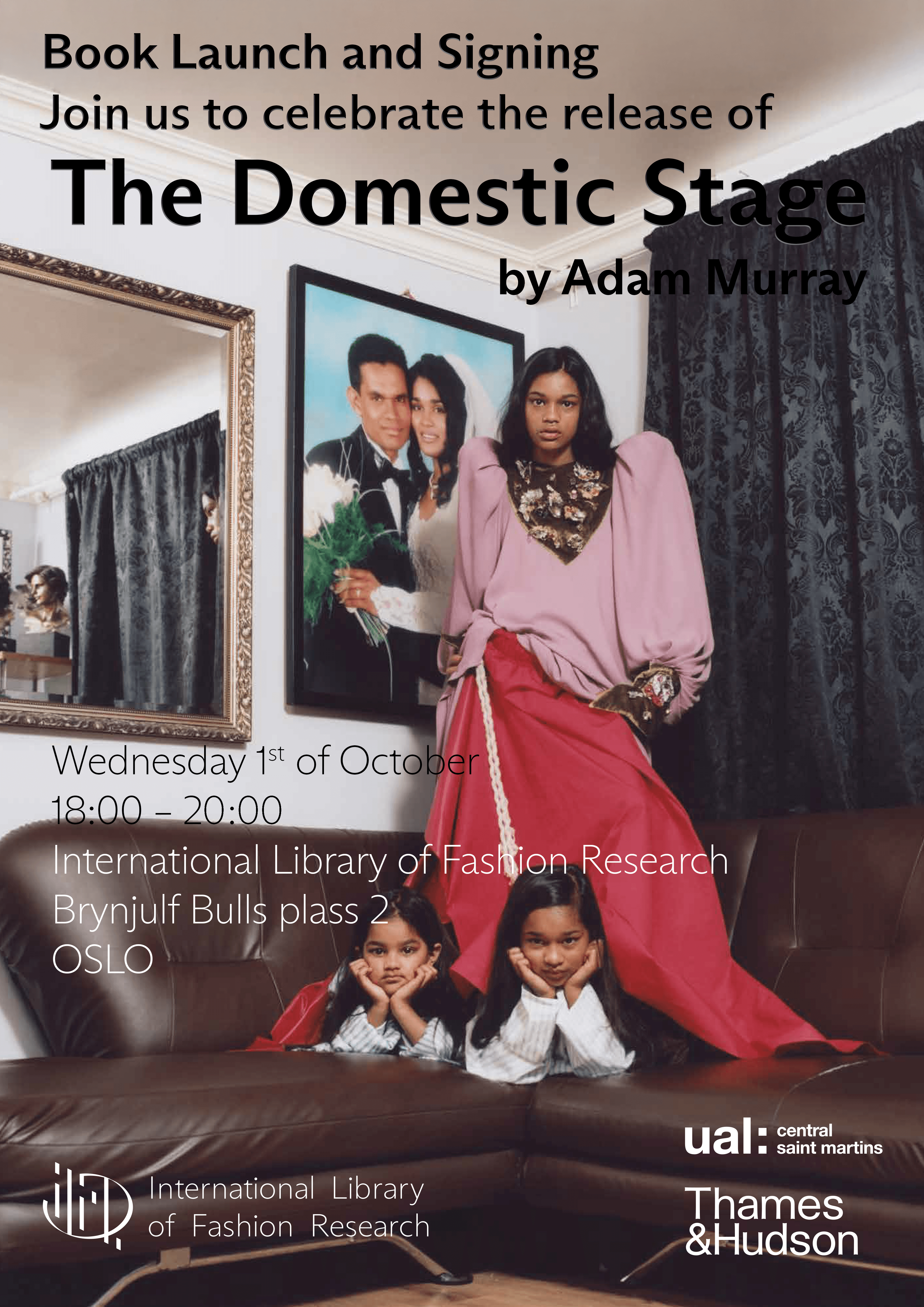 Book launch: The Domestic Stage: When Fashion Image Comes Home