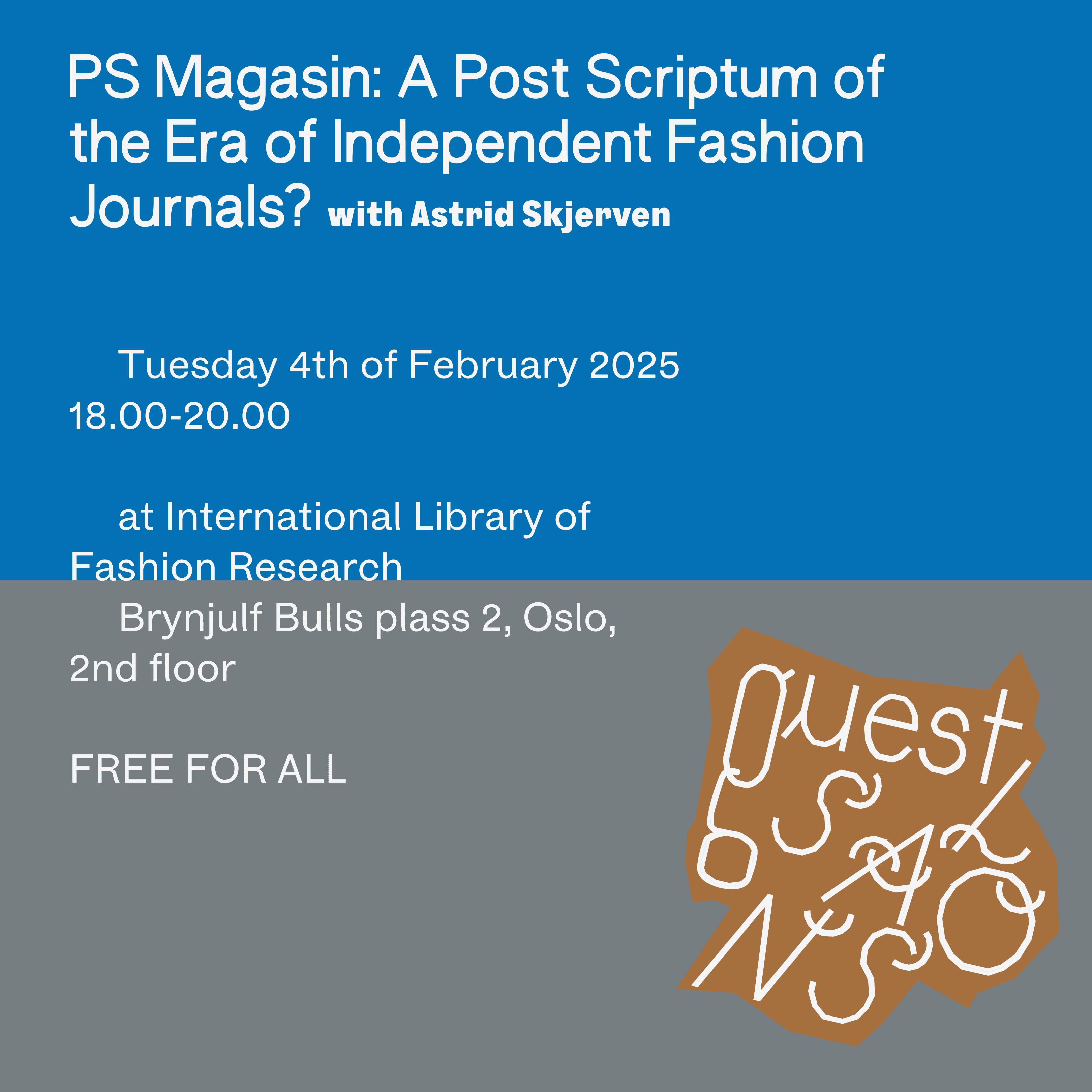 Guest Salons: #12: PS Magasin – A Post Scriptum of the Era of Independent Fashion Journals?